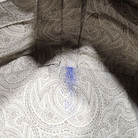 HOBO Pale Blue Gray Leather Med Crossbody Handbag - Picture 8 of 8